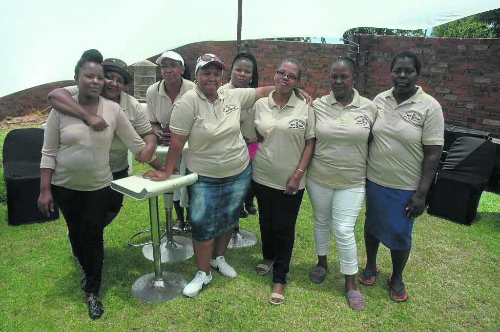 Khayelitsha Women’s Burial Club members.    Photo by Phineas Khoza