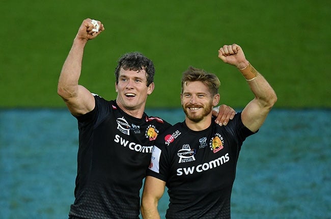 Exeter Chiefs Ian Whitten during the Aviva Premiership match at