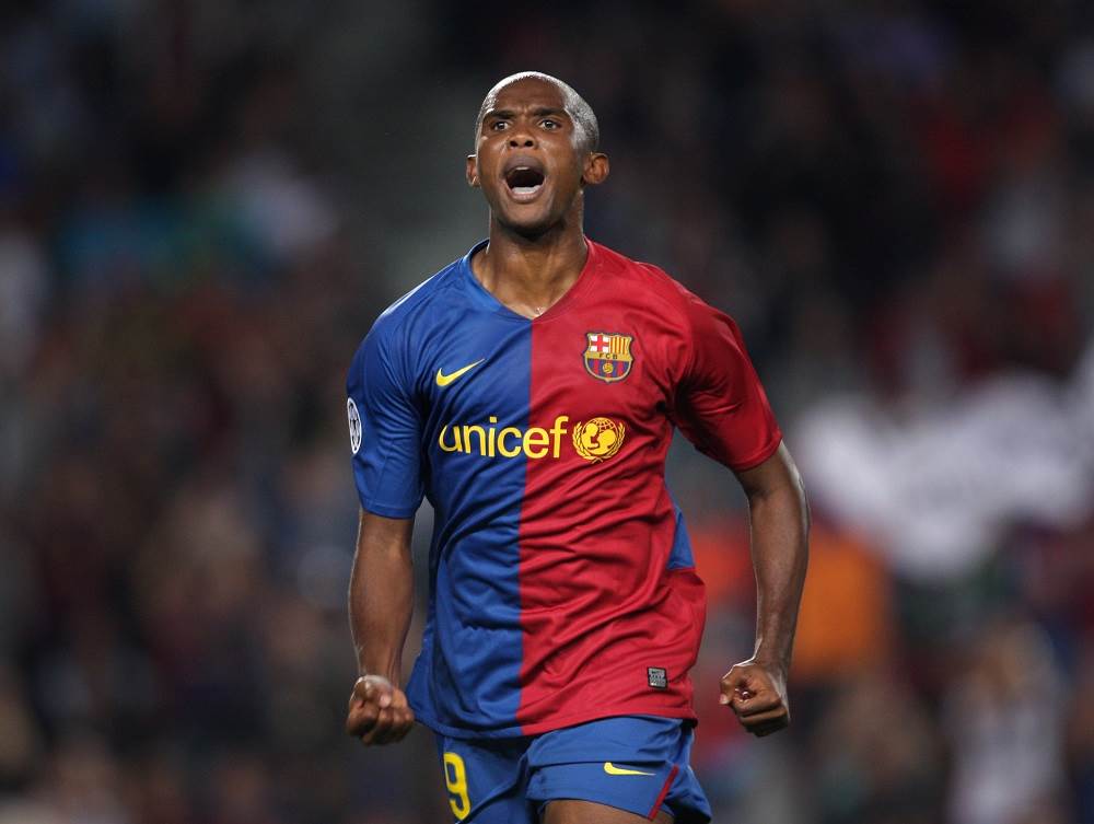 striker: Samuel Eto'o