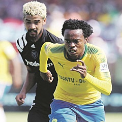 IN DEMAND:  A few teams have shown interest in striker Percy Tau. (Muzi Ntombela, BackpagePix)