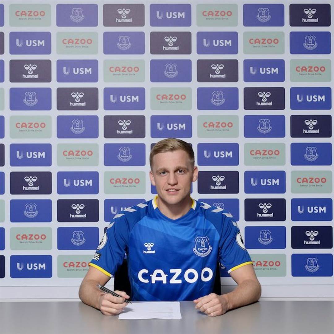 Confirmed deal - Donny van de Beek to Everton from
