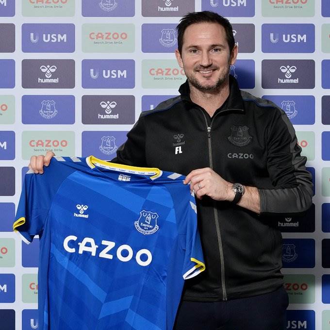 Confirmed deal - Frank Lampard announced as Everto