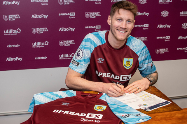 Confirmed deal - Wout Weghorst to Burnley from VfL