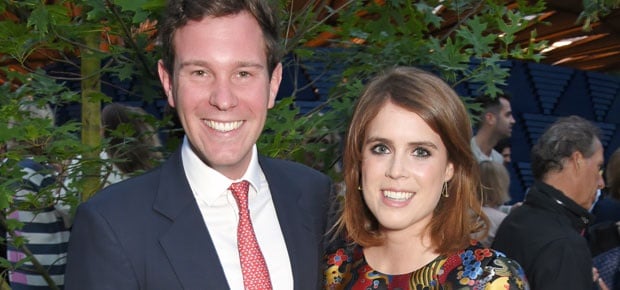 Jack Brooksbank and Princess Eugenie of York. (Photo: Getty Images)