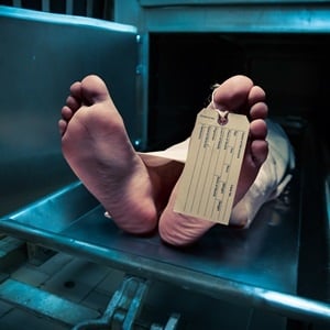 Dead or alive? Imagine waking up in a mortuary or on an autopsy table.