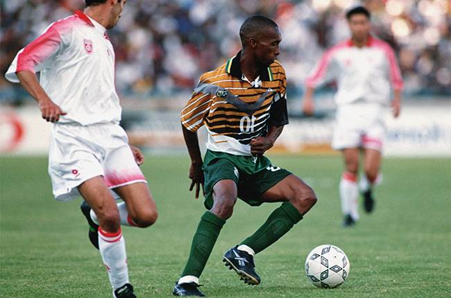 Centre-mid | John Moshoeu: Legend of SA football. 