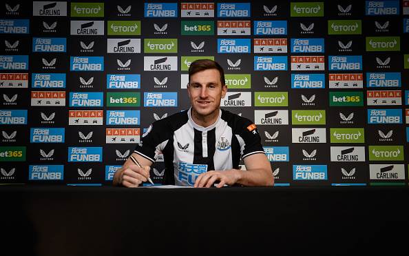 Chris Wood - joined Newcastle United from Burnley