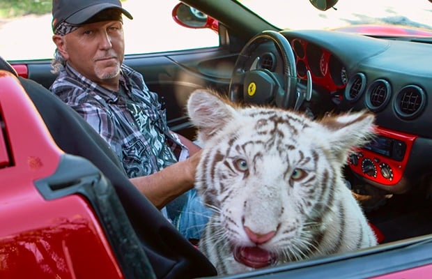 Jeff Lowe in 'Tiger King: Murder, Mayhem and Madness'.