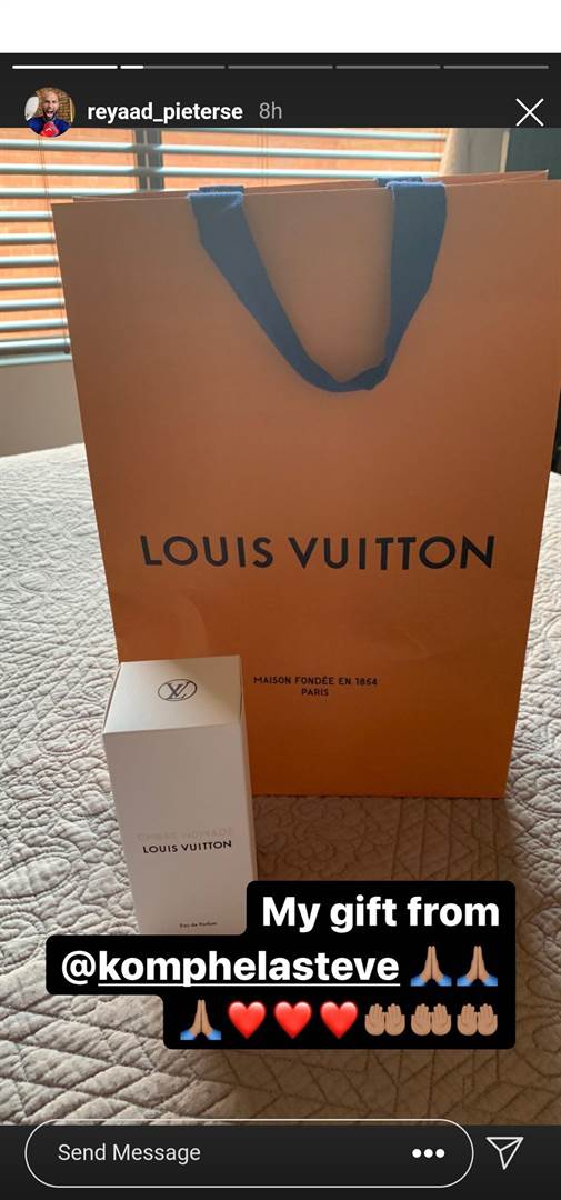 Steve Komphela's Louis Vuitton gift to Mamelodi Sundowns star