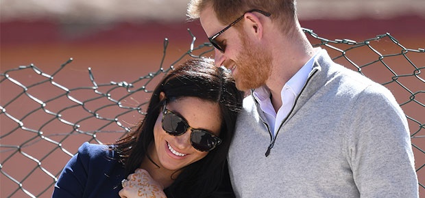 Meghan and Prince Harry in Morocco. (Photo: Getty Images)