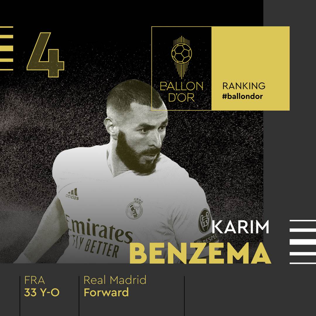 4. Karim Benzema (Real Madrid & France)