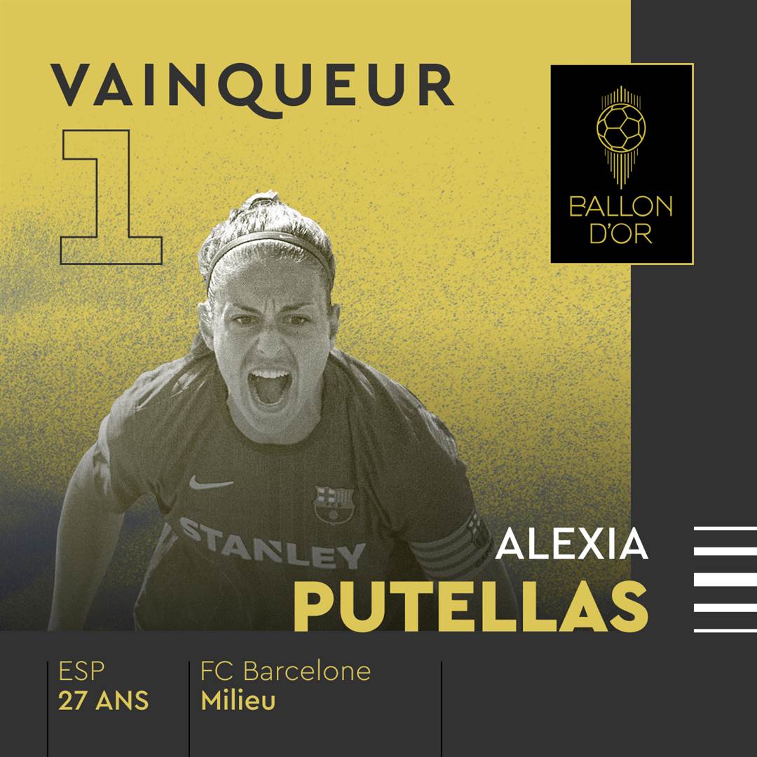 Women's Ballon d'Or: Alexia Putellas (FC Barcelona