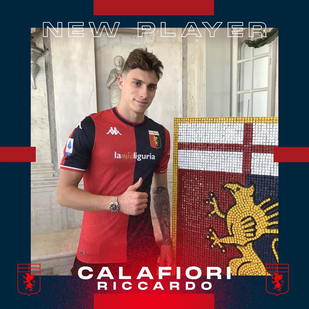 Riccardo Calafiori - joined Genoa on loan from AS 