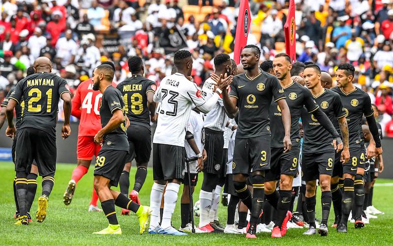 The last Soweto derby played with fans in the stan