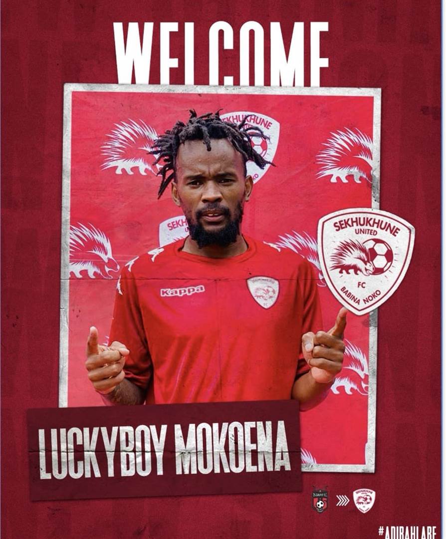 Luckyboy Mokoena – joined Sekhukhune United from T