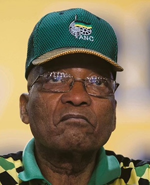 Former president Jacob Zuma.