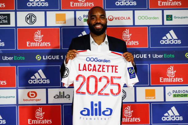 Alexandre Lacazette - joined Olympique Lyon as a f