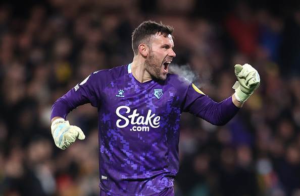 1. Ben Foster (Watford) - 38 years and seven month