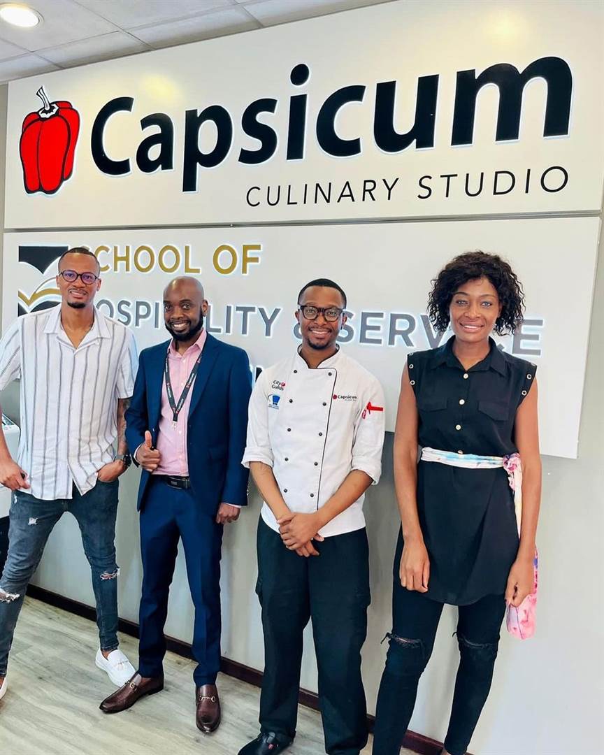 Mhlongo at the Capsicum Culinary Studio