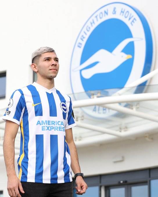 Julio Enciso - joined Brighton & Hove Albion from 
