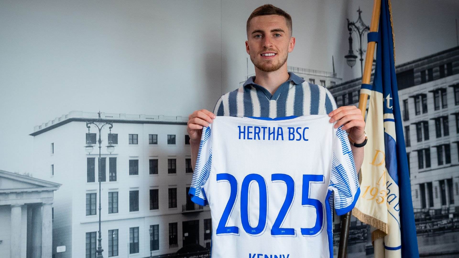 Jonjoe Kenny - joined Hertha Berlin from Everton