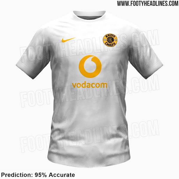 Kaizer Chiefs officially display their new jersey for the coming season
