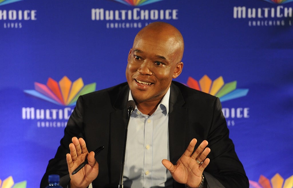 MultiChoice’s Calvo Mawela at a media briefing on the outcome of a review into the company’s relationship with ANN7. Picture: Felix Dlangamandla/Netwerk24