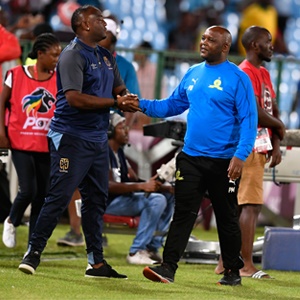 Benni McCarthy and Pitso Mosimane (Getty Images)