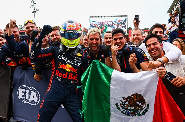 News24.com | Pushed to the Max: Top finishers react to gruelling race as Perez doubles up at Baku