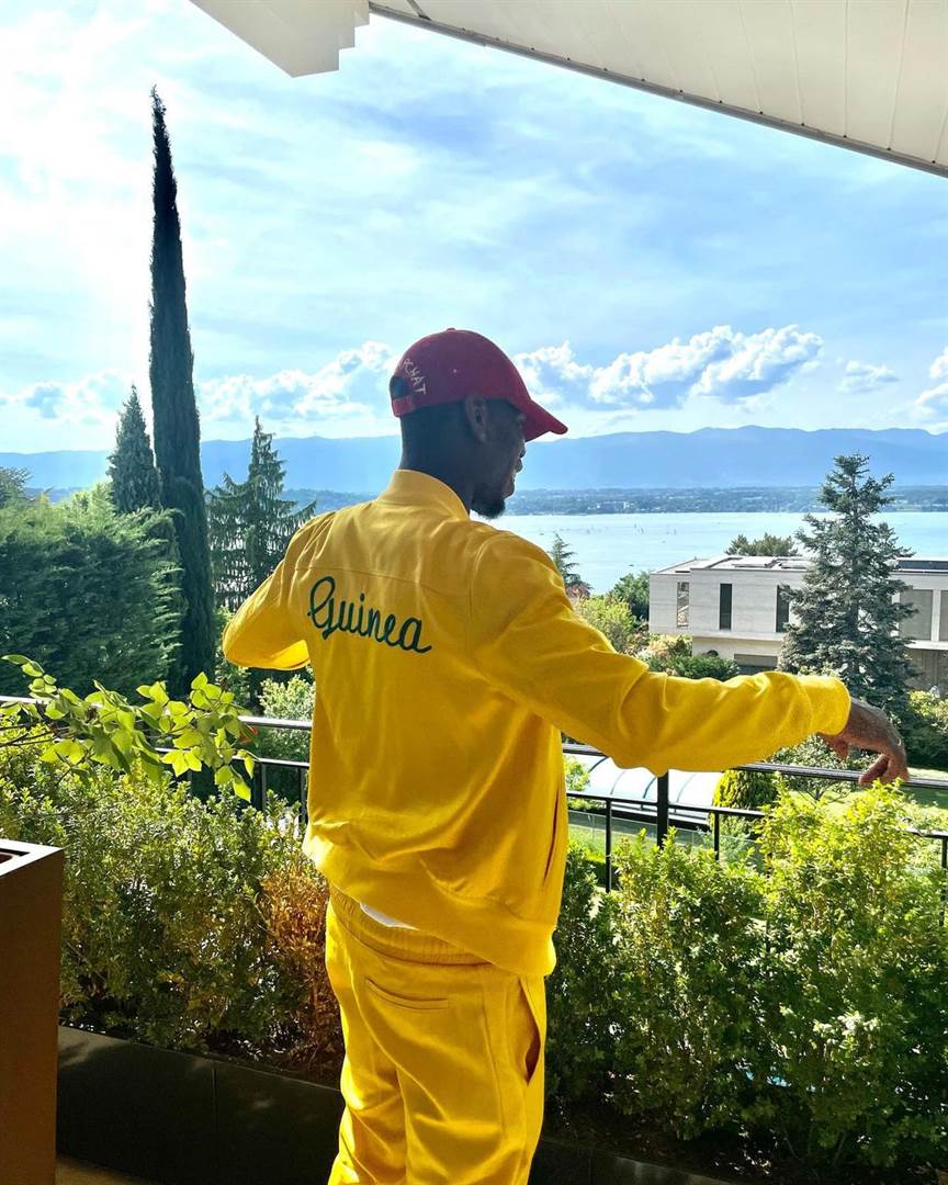 Paul Pogba in Monaco wearing the LV varsity blouson👀💧#luxury