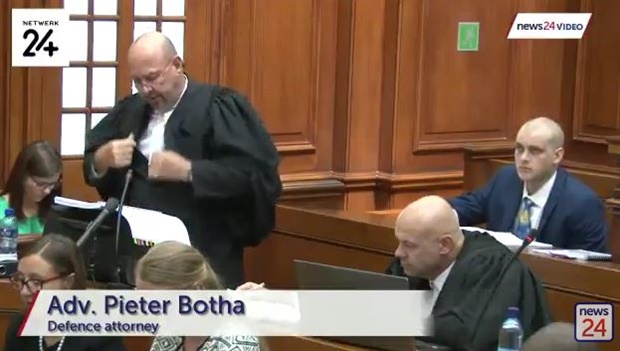 According to case law, you can't have regard to samples that
have not been tested according to Standard Operating Procedures, Botha argues

