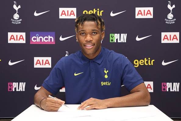 Destiny Udogie - joined Tottenham Hotspur from Udi