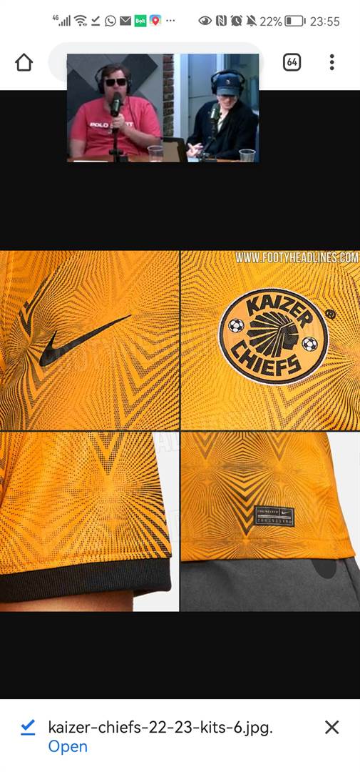 Kaizer Chiefs 2023-24 Kappa Shirts Leaked » The Kitman