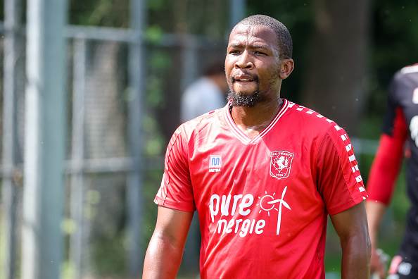 Snapped: Kamohelo Mokotjo was involved in Twente's first training session ahead of the 2022/23 Eredivise season on Friday