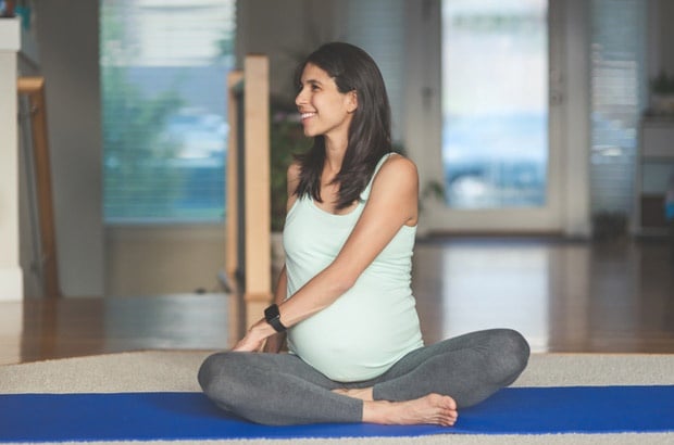 Downward Dog And Other Poses Get The Thumbs-Up During Pregnancy