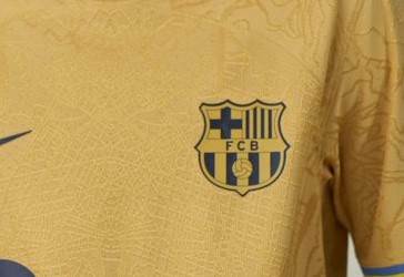 FC Barcelona unveil stunning gold away kit | KickOff