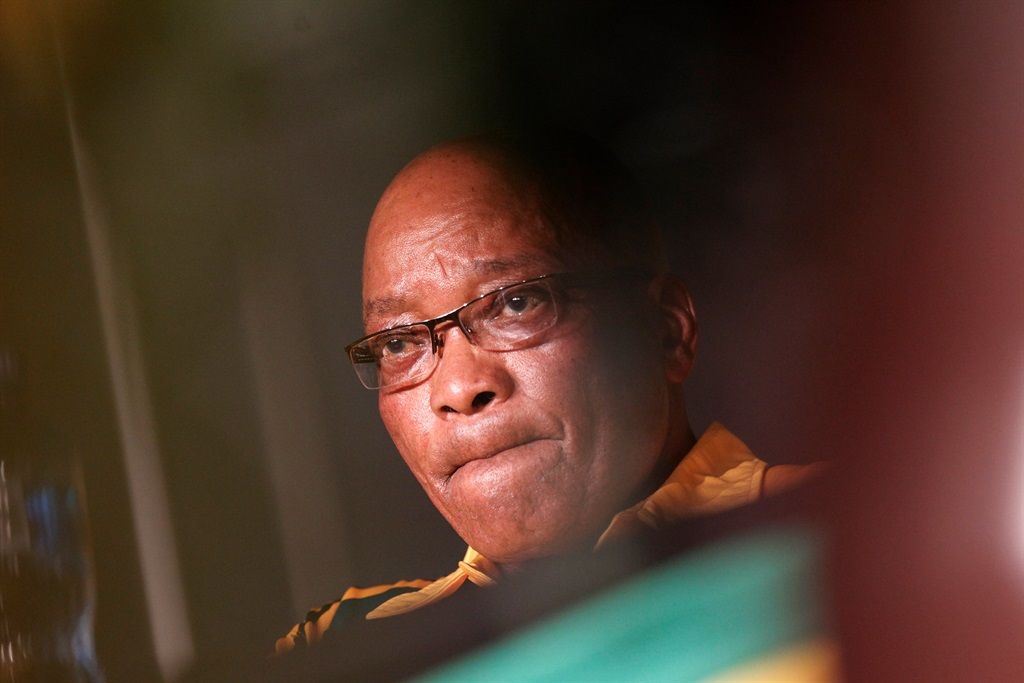  Jacob Zuma during the ANC national conference held in Mangaung, in December 2012. Picture: Kim Ludbrook/EPA