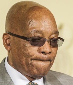 Jacob Zuma - now just another SA citizen with pressing legal problems. (Walso Swiegers, Bloomberg)