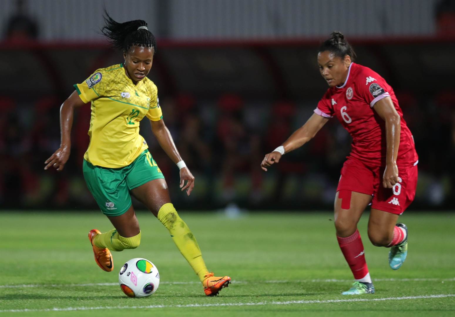 Women's Africa Cup of Nations match report South Africa v Tunisia 14