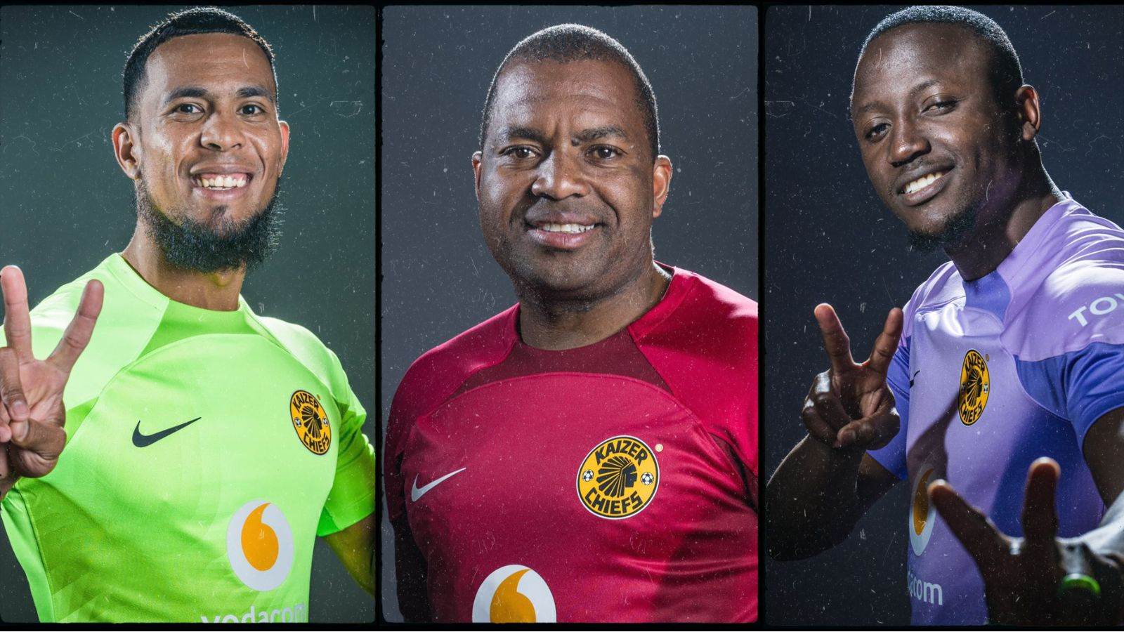 Kaizer Chiefs unveil their 2023/24 home and away kits