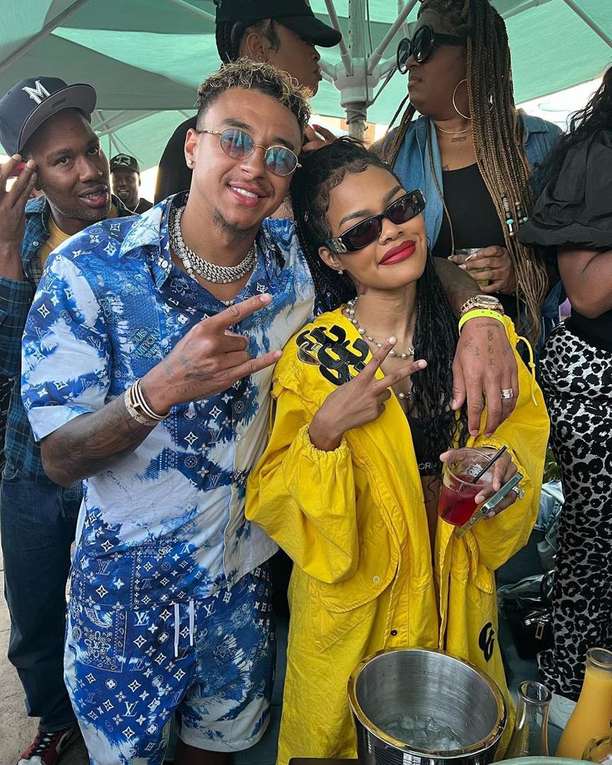Manchester United star & Chris Brown's host exclusive yacht party
