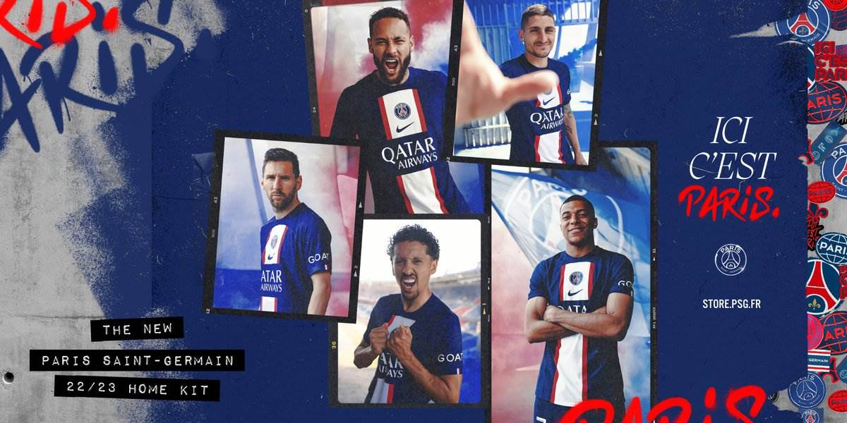 Ligue 1: Champions Paris Saint-Germain unveil 2022-23 home jersey