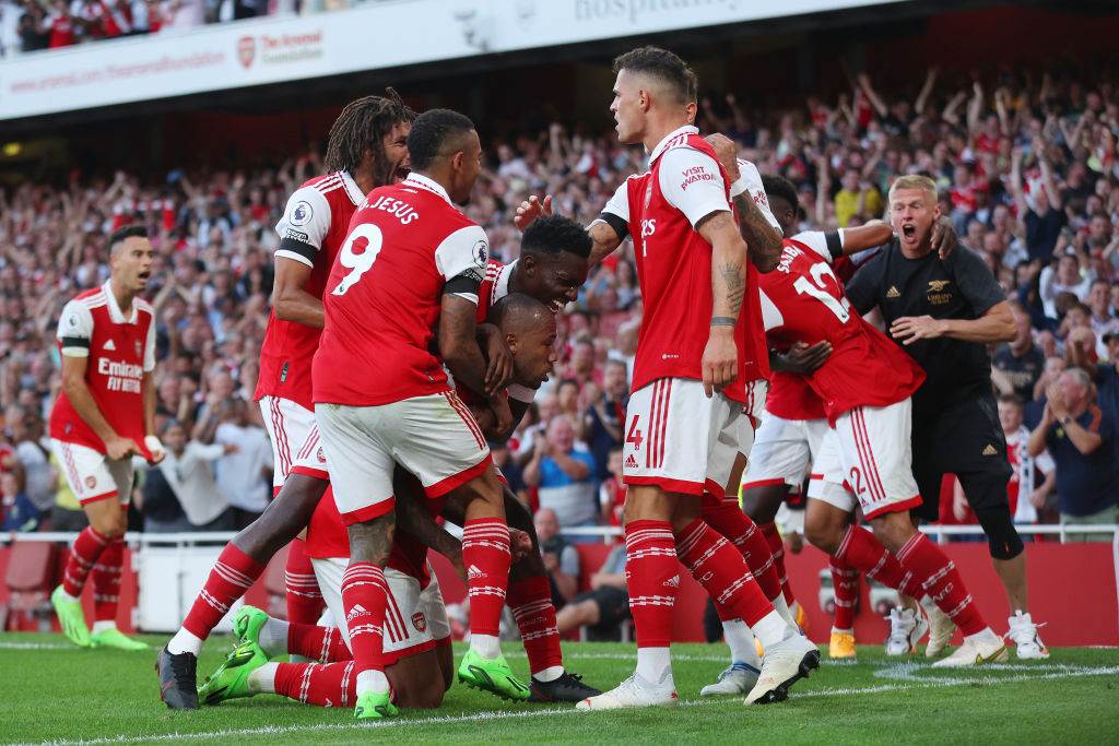 Premier League Match Report Arsenal V Fulham 27 August 2022 Kickoff 1954