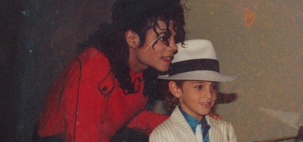 Wade Robson with Michael Jackson. 