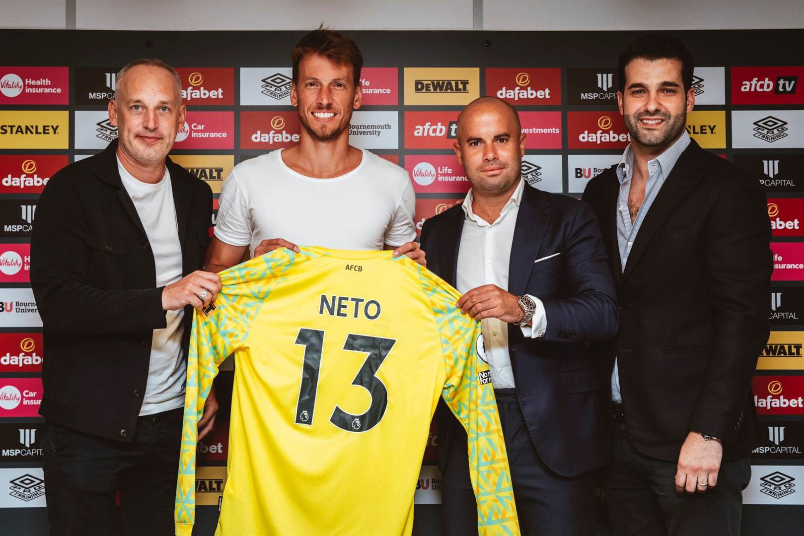 Neto - joined Bournemouth from FC Barcelona
