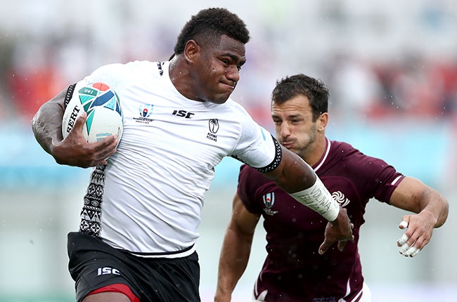 Josua Tuisova in action for Fiji during the 2019 Rugby World Cup in Japan. 