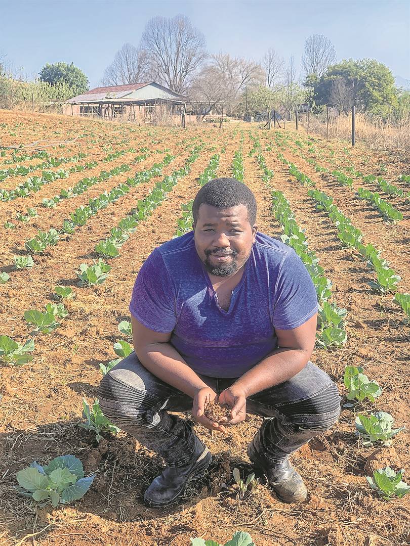 Siyabonga Ndlela wants to continue his late grandfather’s farming legacy. 