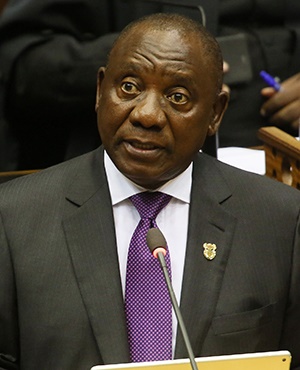 President Cyril Ramaphosa delivers his inaugural State of the Nation Address. (Photo: Ruvan Boshoff, AFP)