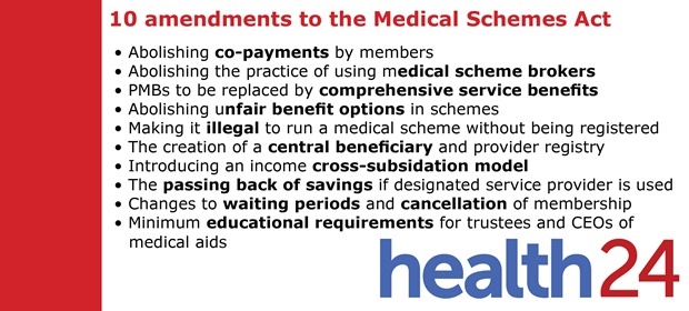 medical schemes, medical schemes amendment bill