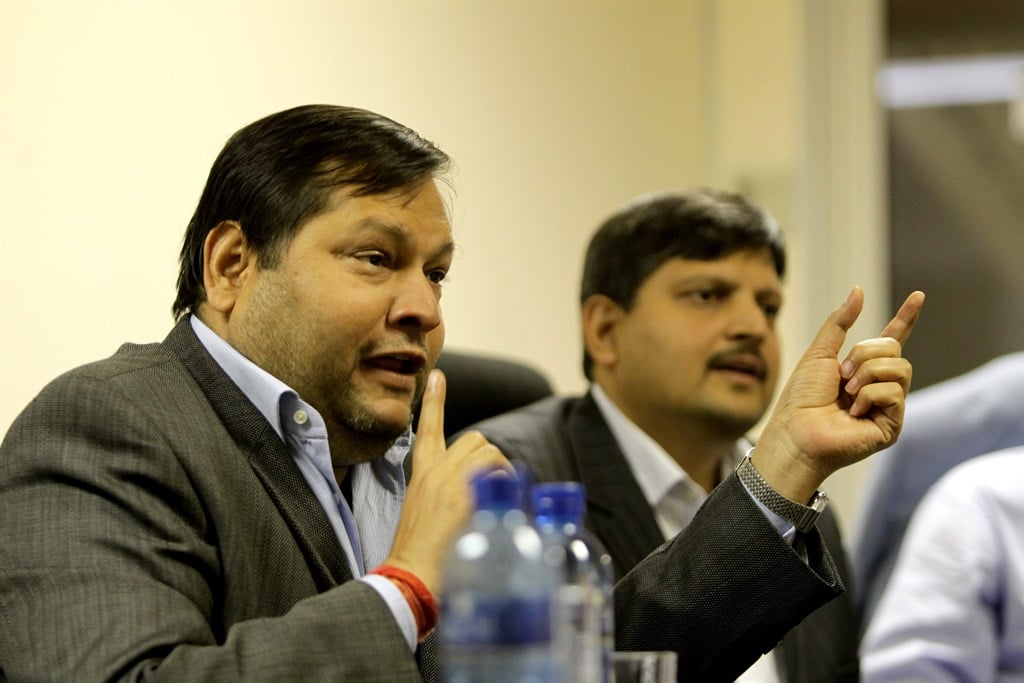 Indian businessmen Ajay and Atul Gupta speak to City Press on 4 March 2011. 